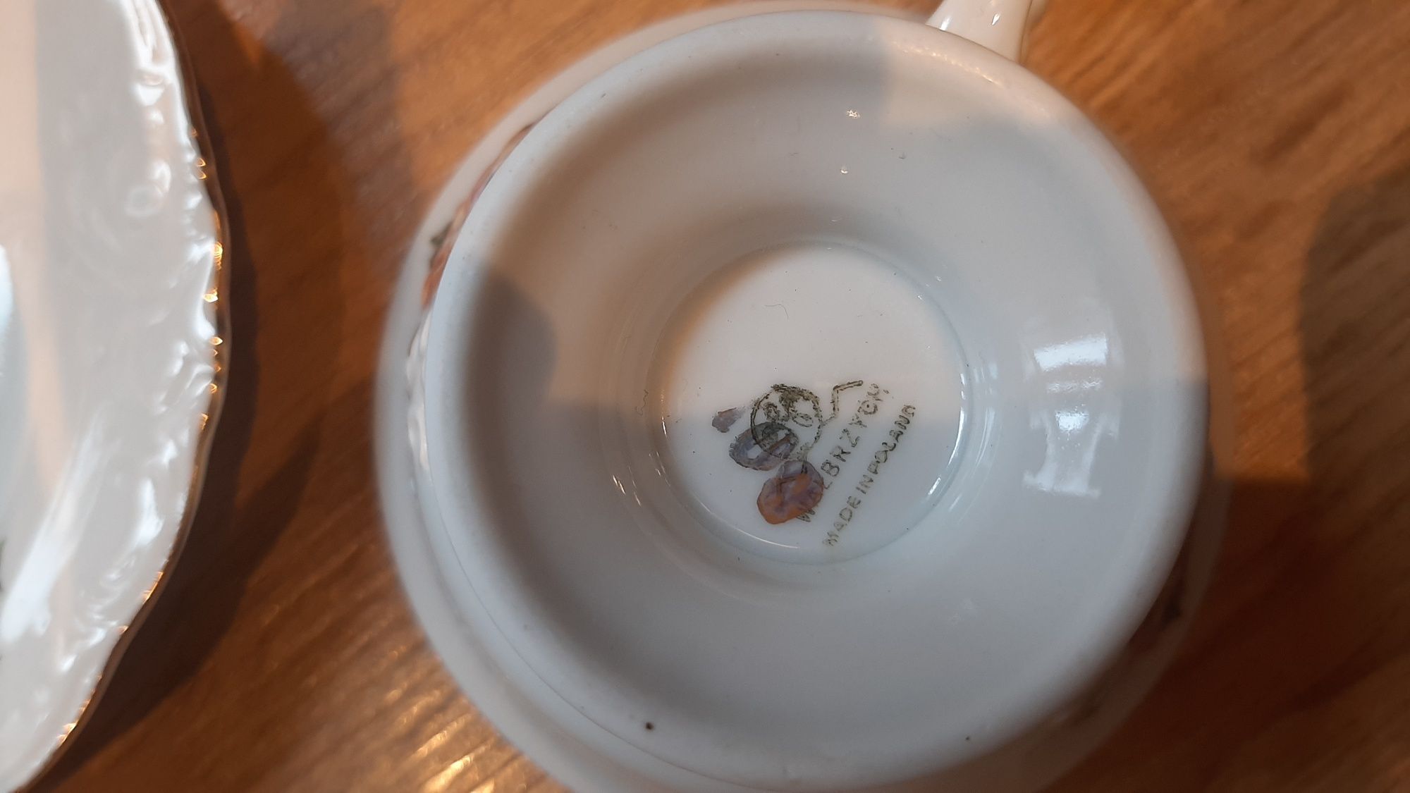 Zestaw filiżanek Porcelana Wałbrzych, polecam