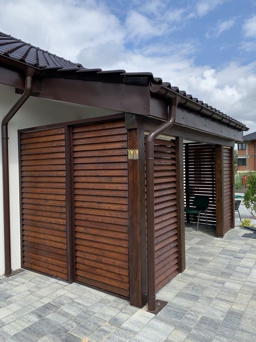 System ruchome deseczki, żaluzji ogrodowe