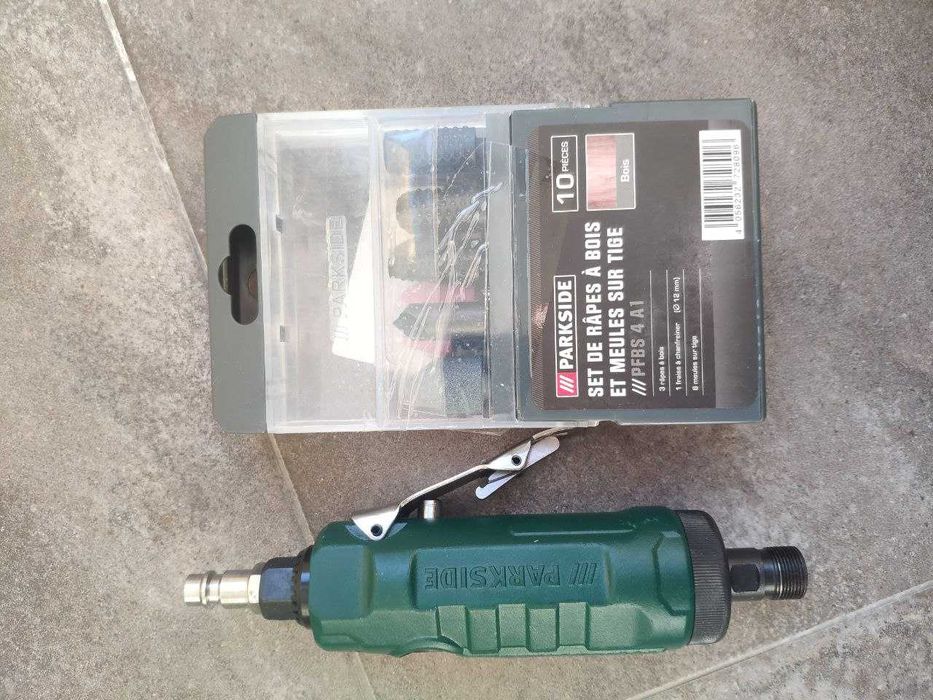 Шліфувальна машинка пневматична пряма Parkside для шиномонтажу