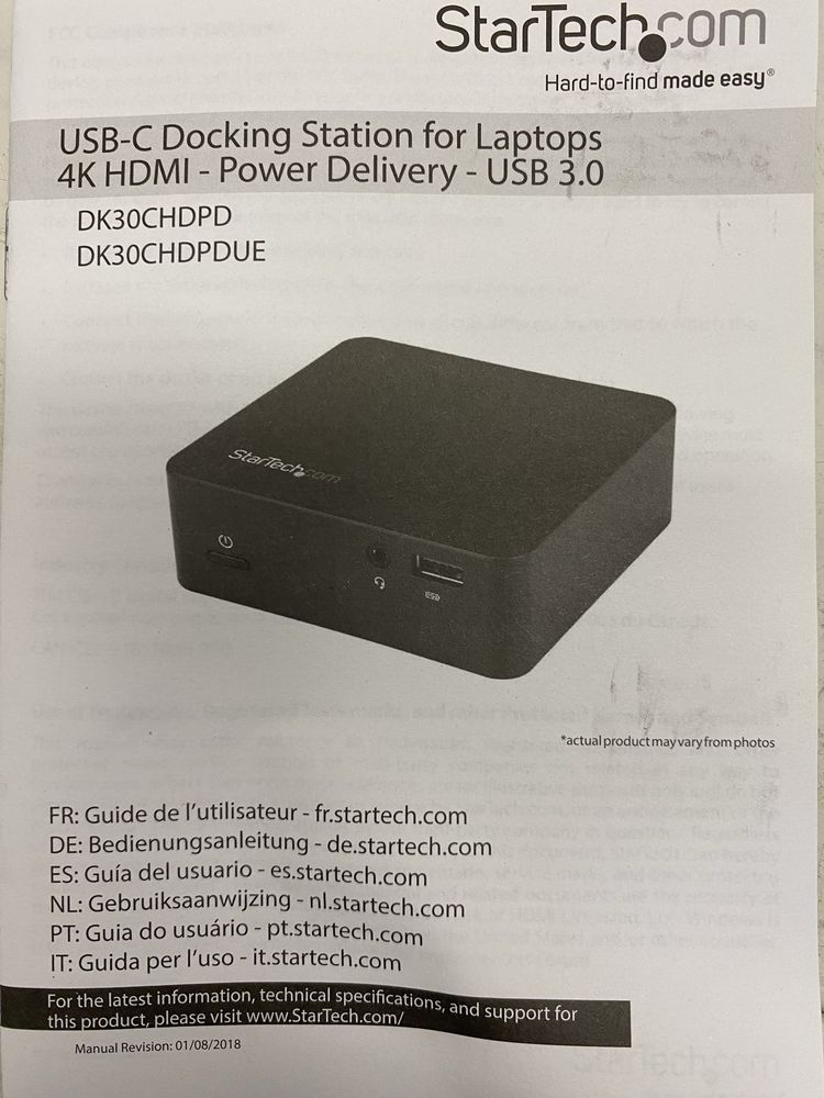 Нова USB-C док-станція для ноутбука з підтримкою 4K HDMI 85 Вт Etherne