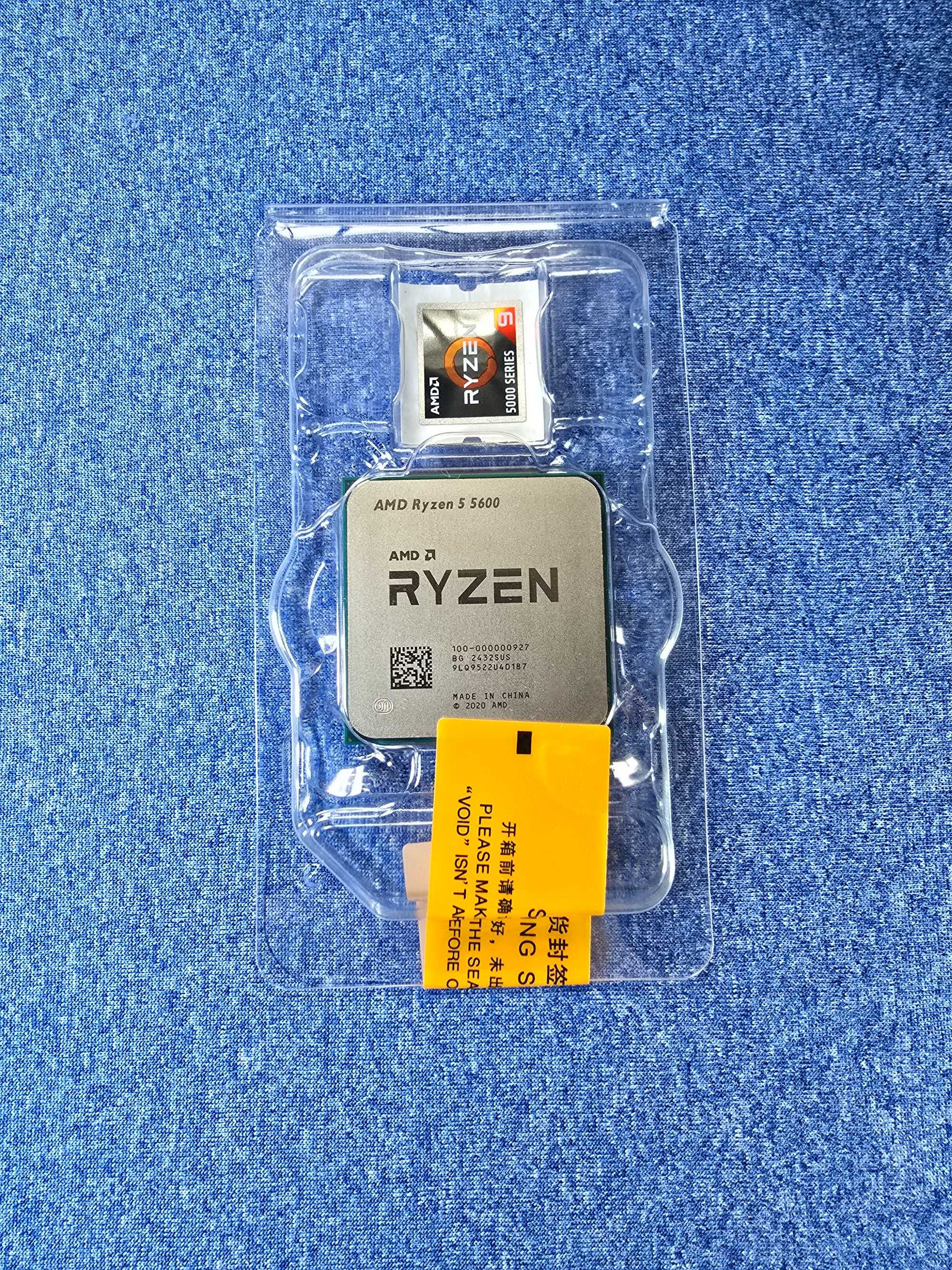 Ryzen 5 5600 новий процесор AMD AM4 пломба