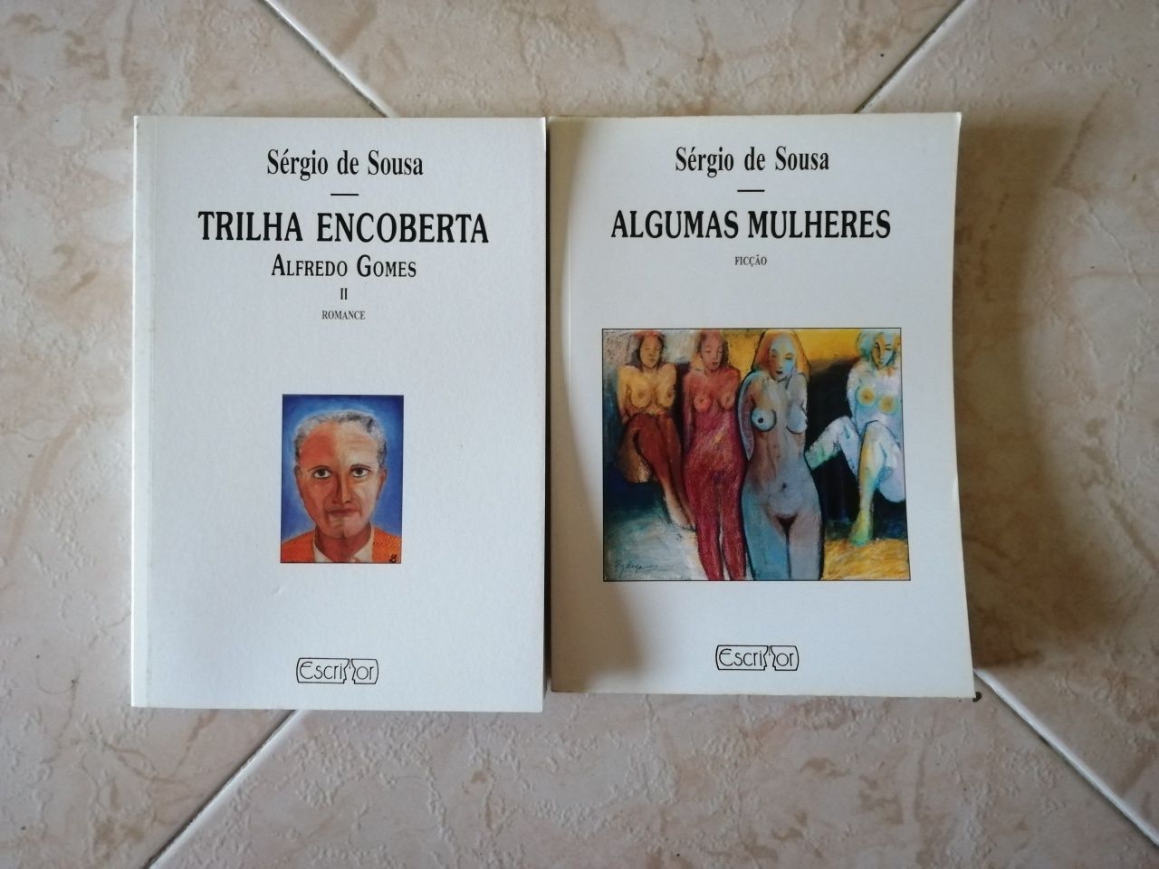 Livros Sérgio de Sousa - "Trilha Encoberta" e "Algumas Mulheres"