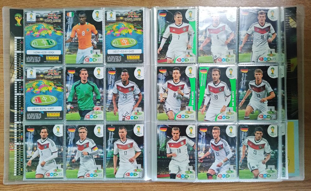 Album z kartami Panini FIFA World Cup Brasil 2014 rok