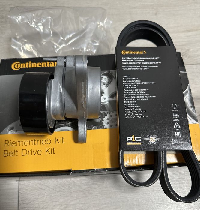 Комплект ГРМ Continental 6PK1026K1+CT1168WP9