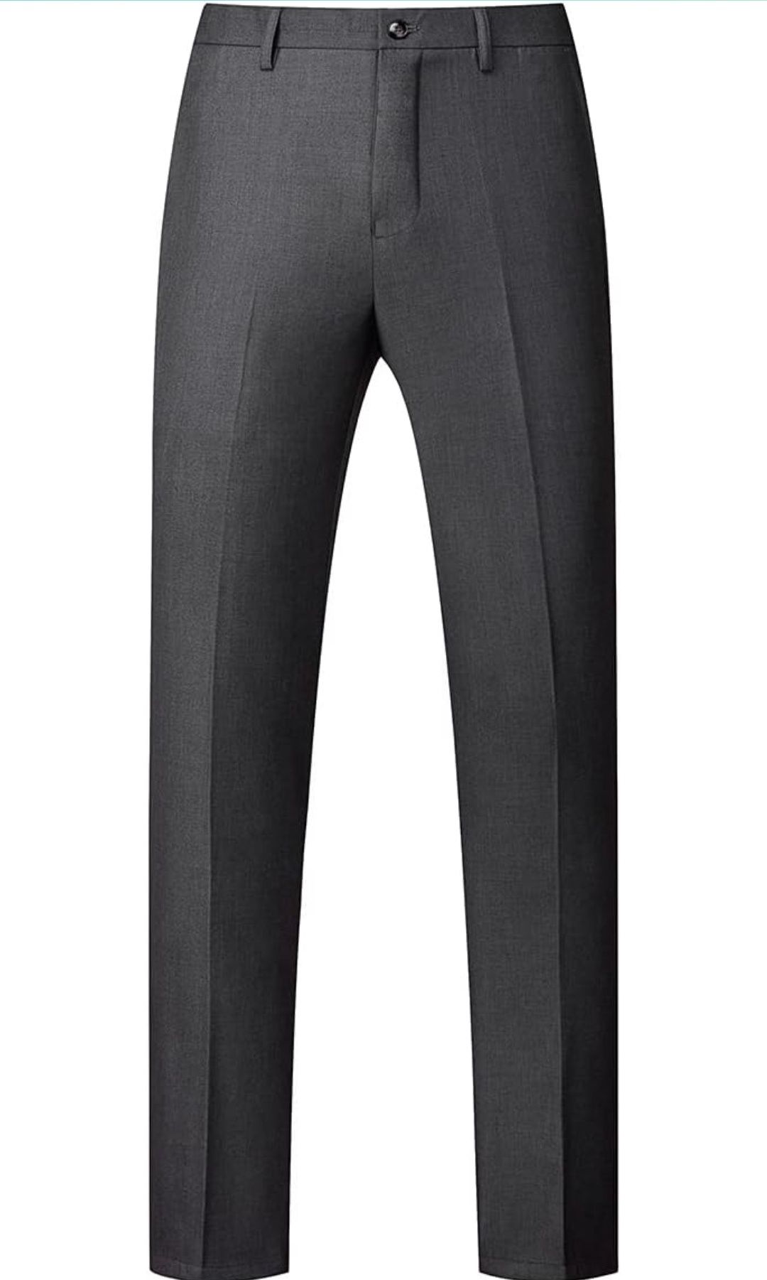 KUDORO Garnitur męski Slim Fit 2-częściowe Dwa guziki na wesele Bizn