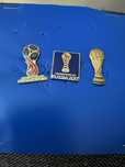 zestaw odznak World Cup 2018 oraz Confederations Cup ROSJA