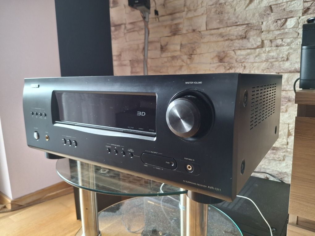 Amplituner Denon AVR-1311 Super stan, w pełni sprawny, pilot