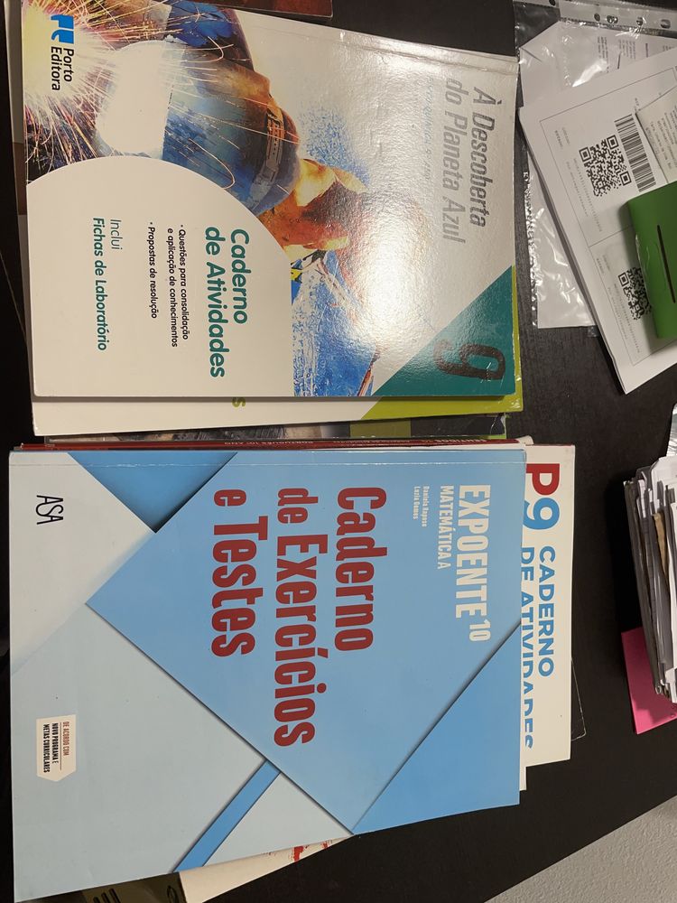 Livros de fichas 9 ano
