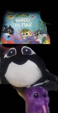 Bando do mar peluches conjunto