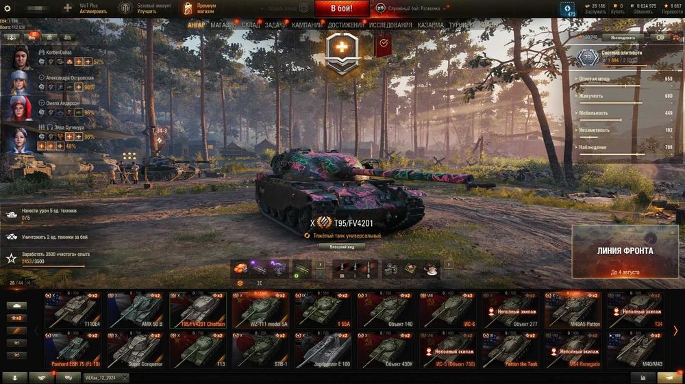 Аккаунт World Of Tanks танки ворлд тенкс EU европа
