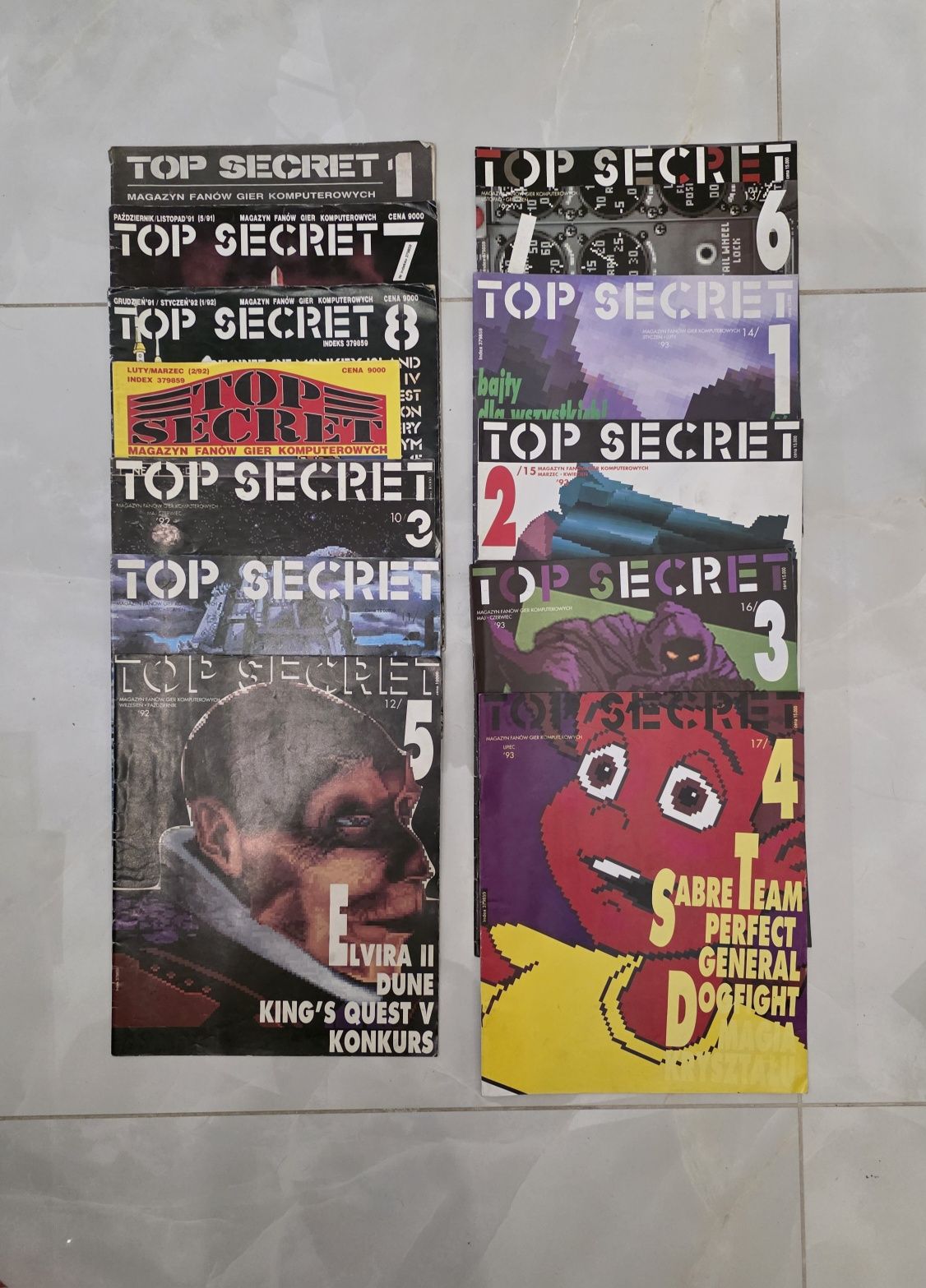 Secret Service Amiga C&A Top Secret NEO plus PSX EXTREME i inne