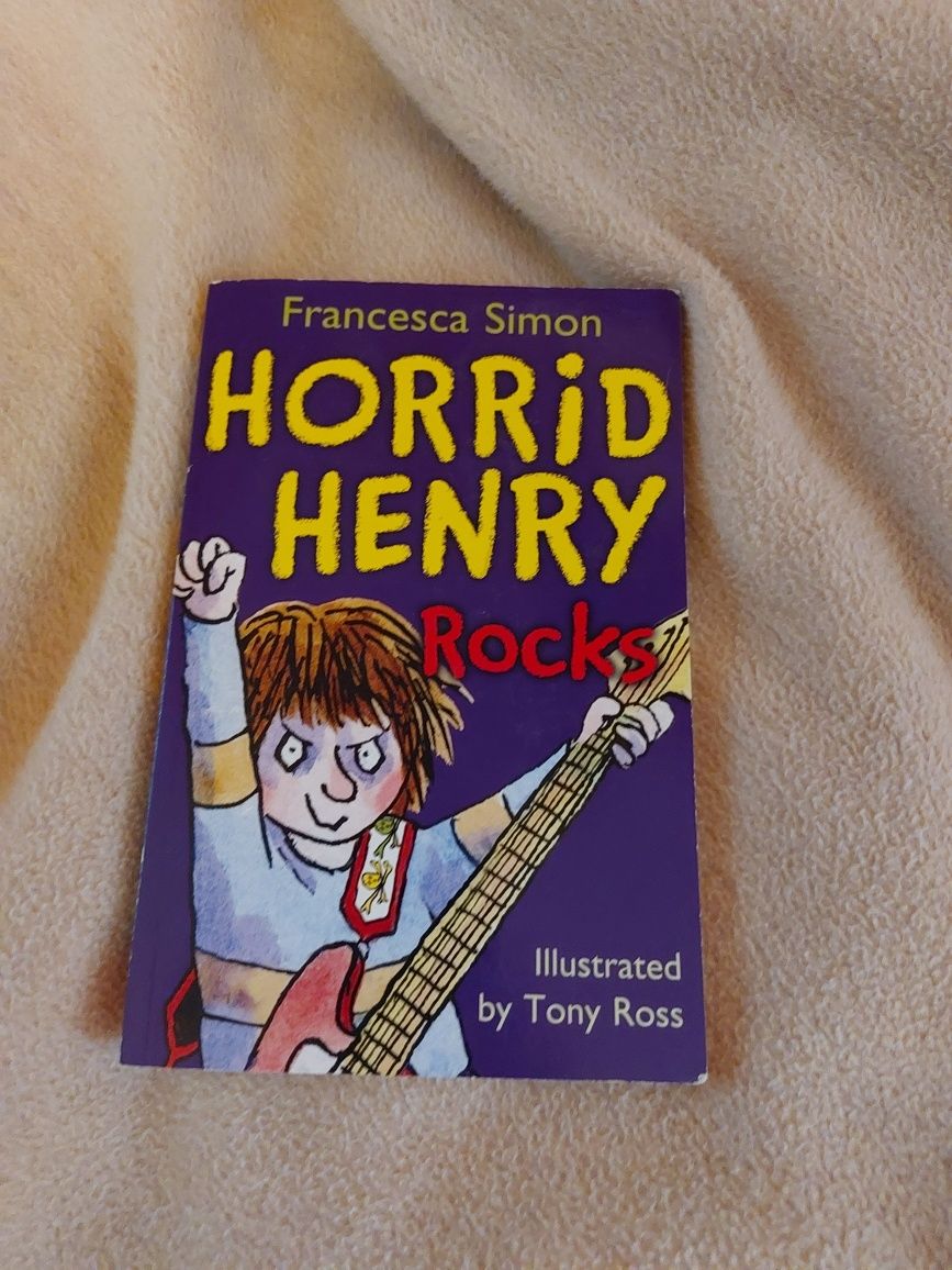 Horrid Henry Rocks humorystyczna angielska książka dla dzieci