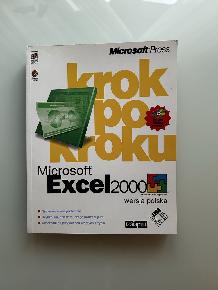 Książka do nauki Excel 2000 z CD