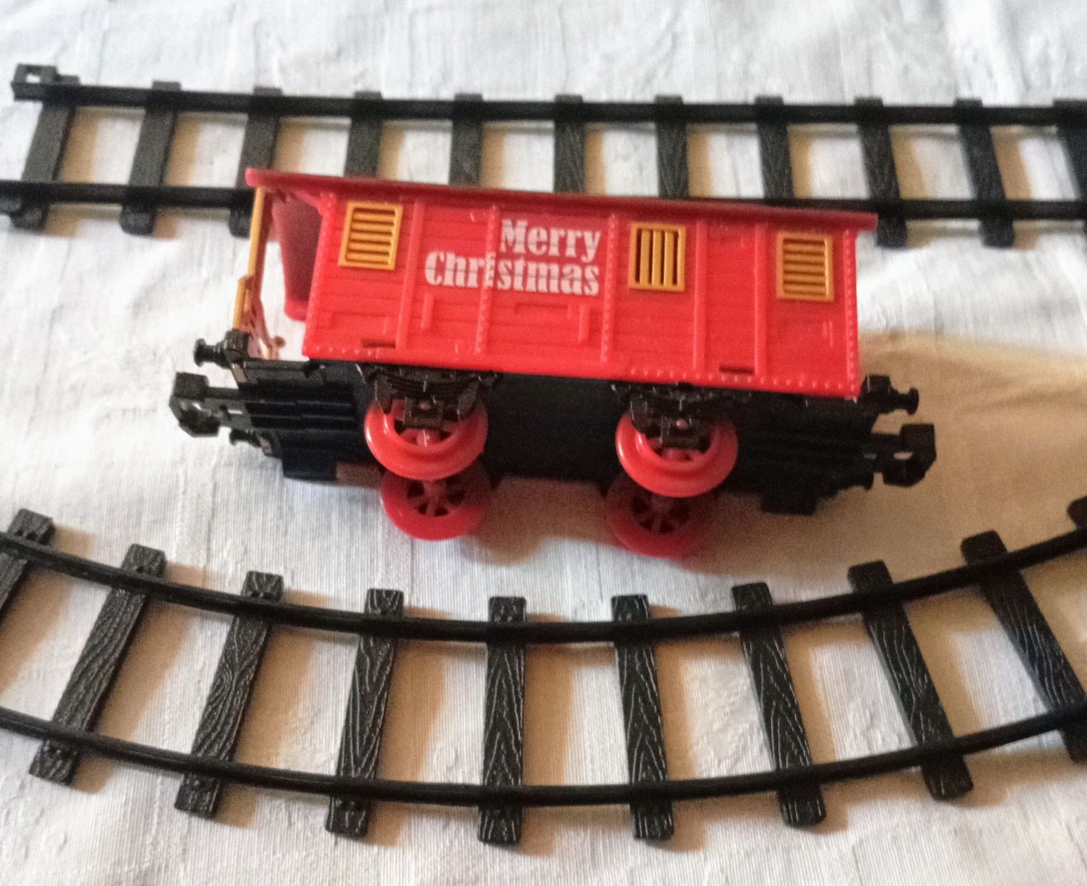 Vagão de comboio de Natal+carris.