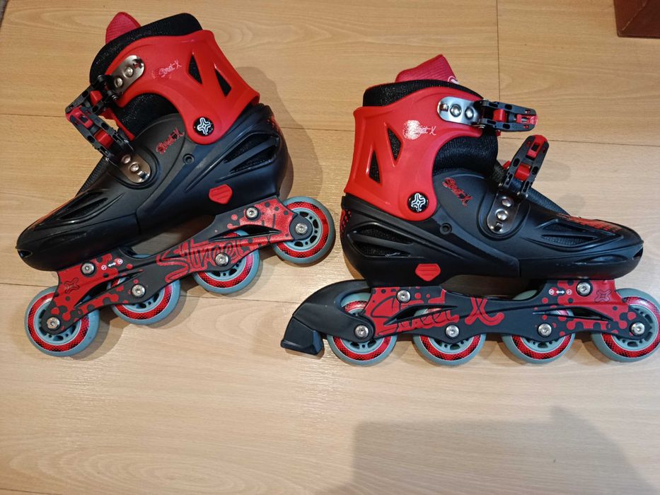 Patins em linha tamanho 38-41/Proteções tamanho L