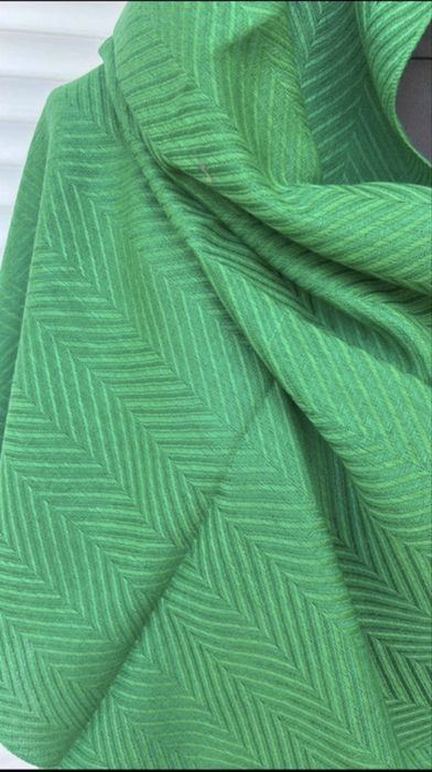 Szalik szal jodelka zielona