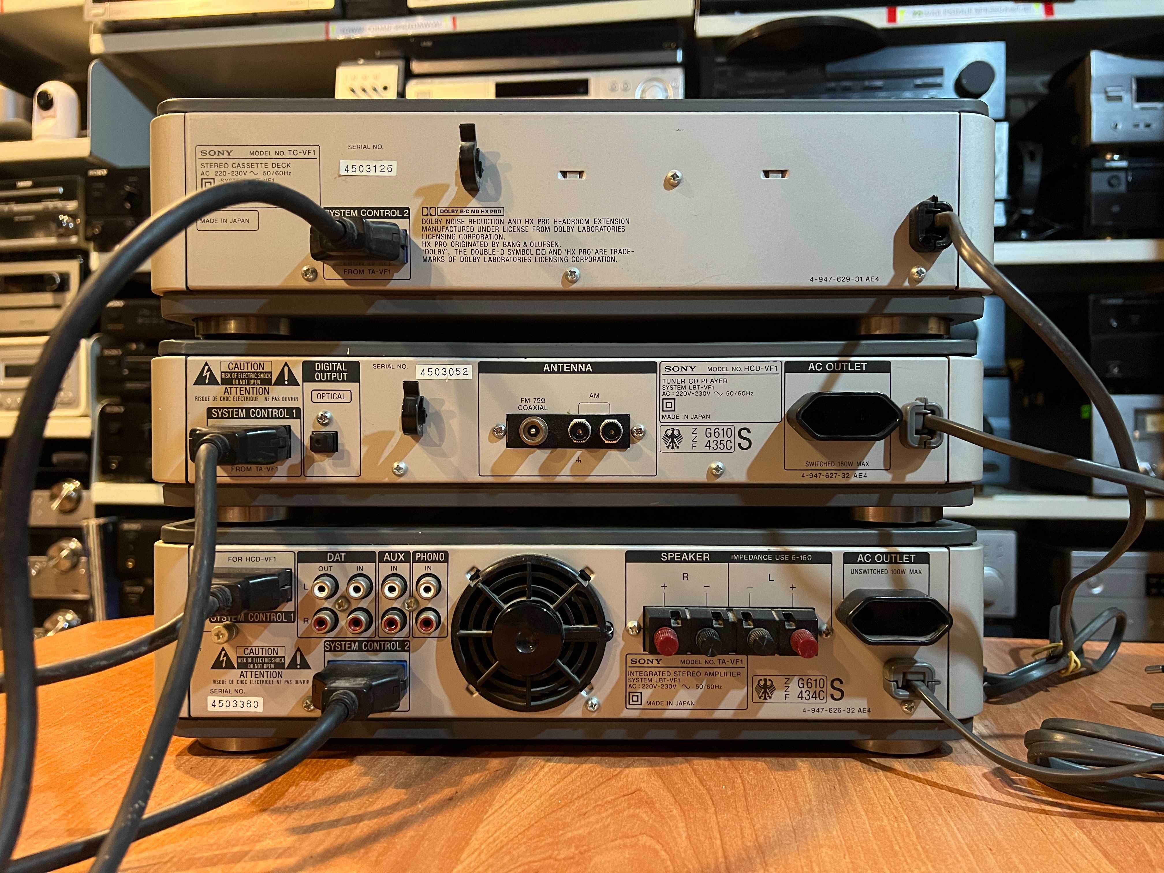Wieża Sony TA-VF1, HCD-VF1, TC-VF1 Audio Room
