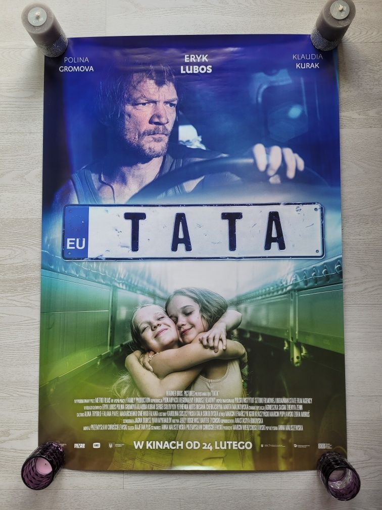 Plakat kinowy z filmu Tata Eryk Lubos film polski