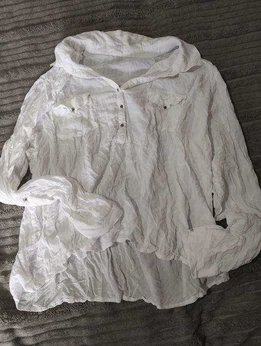 Блузка жатка натуральна тканина