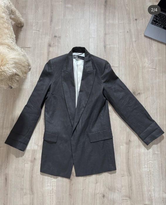 Пиджак женский Zara, джинсовая куртка, жилетка