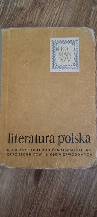 "Literatura polska okresu romantyzmu" podręcznik