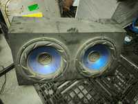 Subwoofer e amplificador