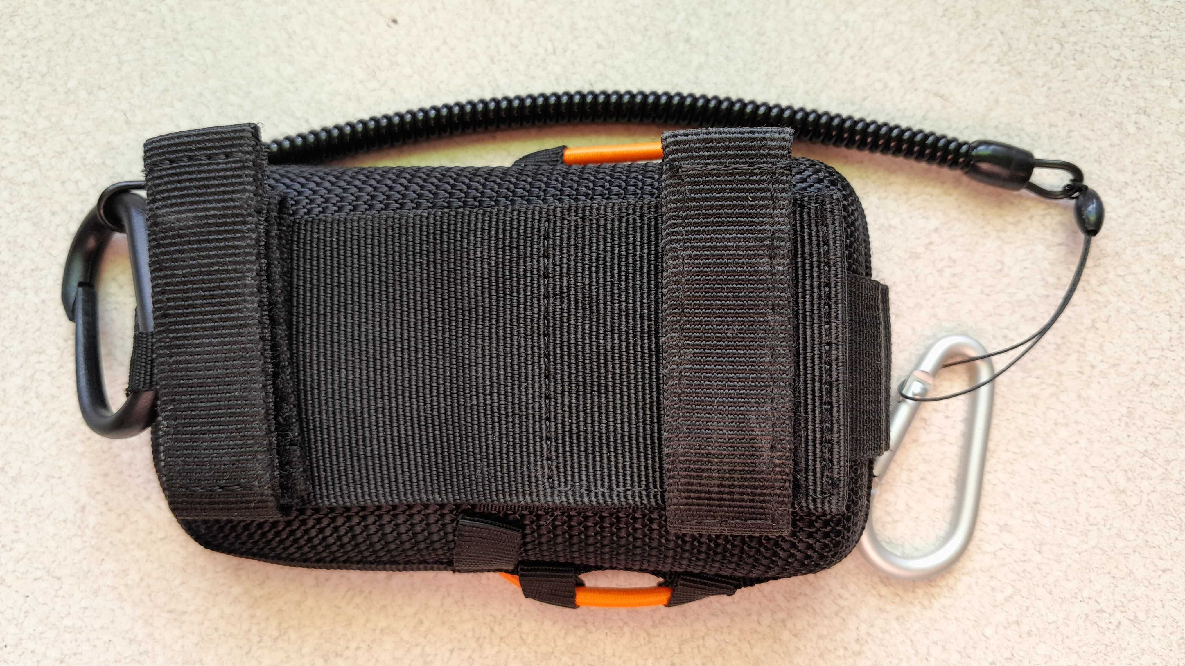 Etui  OLYMPUS CSCH -123 Czarno - pomarańczowe  do TG-4 TG-5 TG-6 TG-7