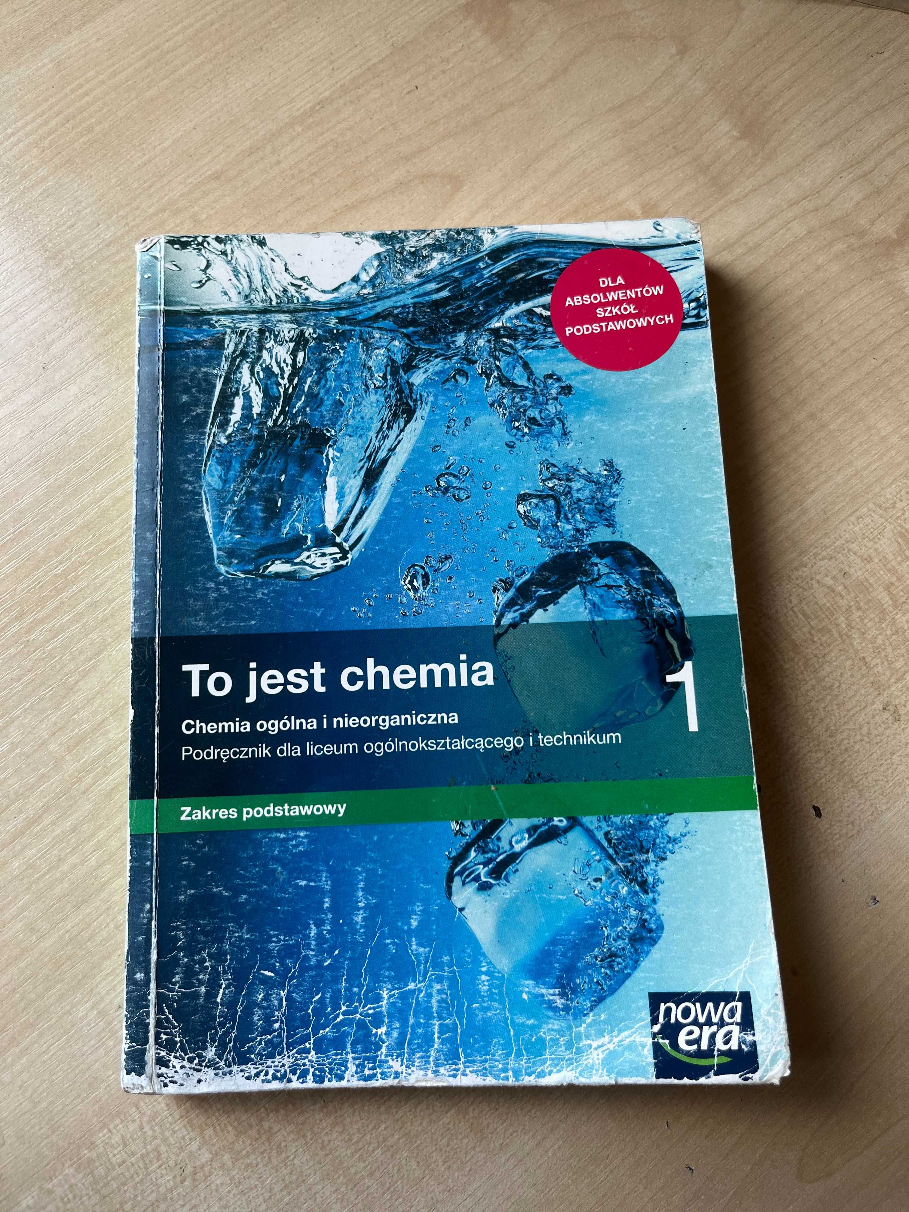 Podręcznik to jest chemia 1 zakres podstawowy
