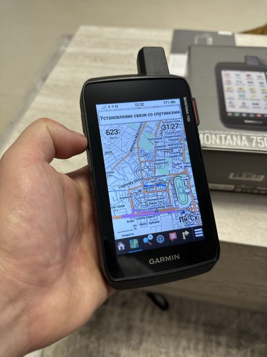 GPS-навігатор Garmin Montana 750i. Стан нового.
