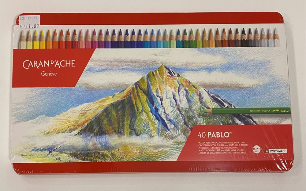 Lápis de cor Caran D'Ache Pablo 40
