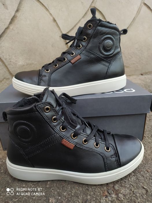 Ecco 35 ботинки на хлопчика зимові черевики чоботи взуття ессо