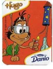 magnesy Hugo z batoników Danio