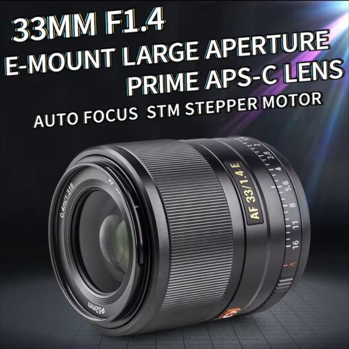 Viltrox 33mm f/1.4 для Sony — світлосильний об'єктив для професійної з