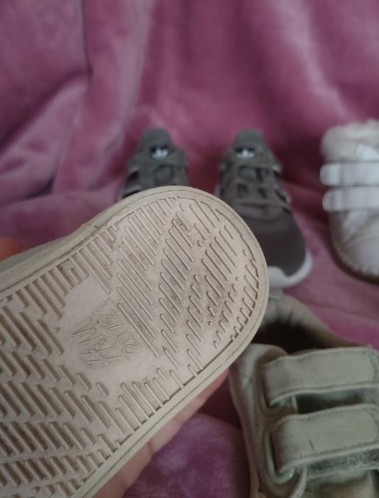 Большой пакет обуви на мальчика 8 штук лот 20 21 22 23 24 25