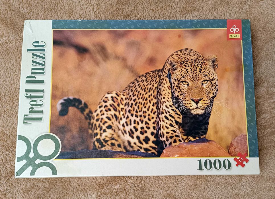 Trefl Puzzle пазли головоломка 1000 елементів 68х48 см леопард
