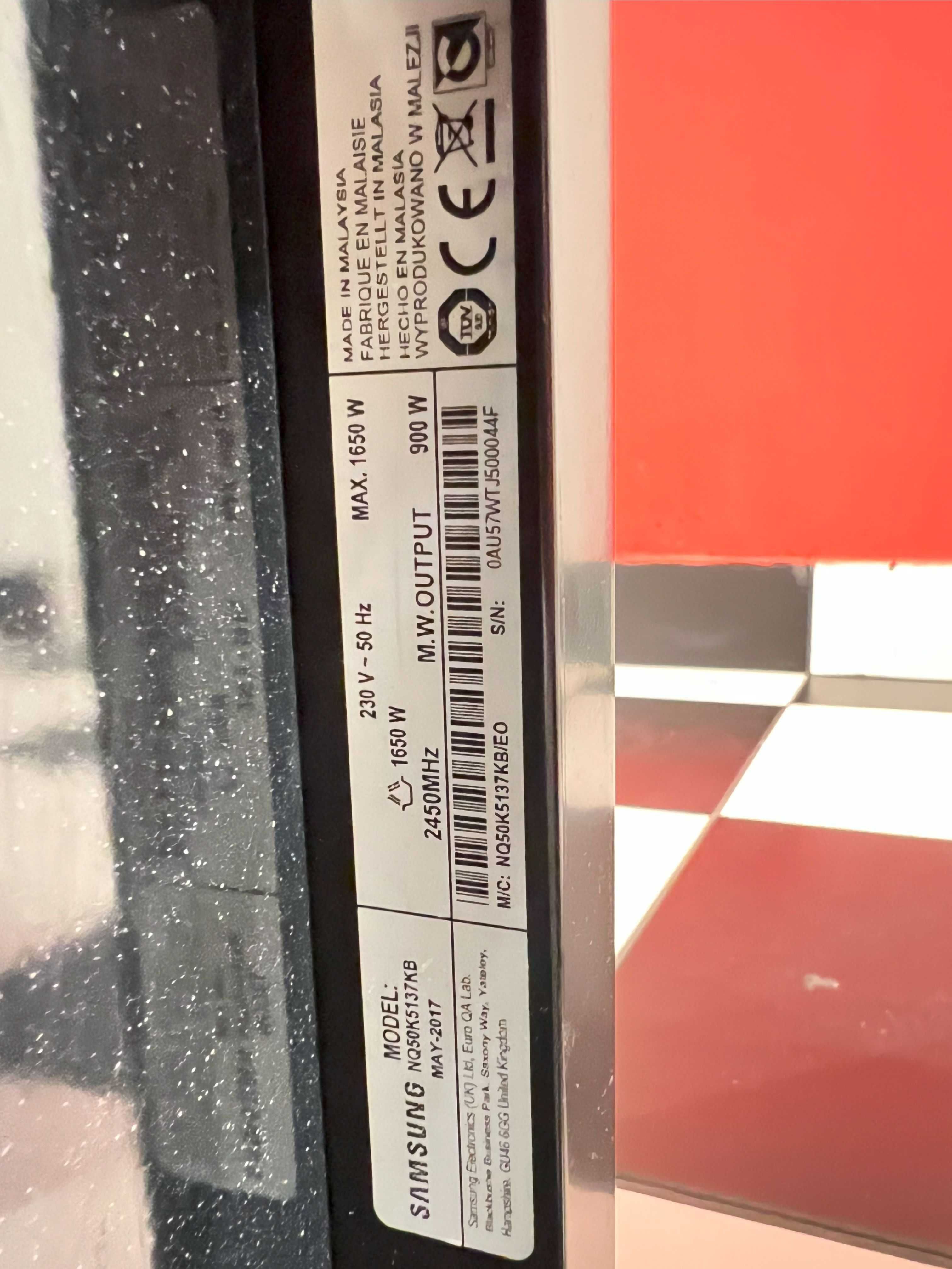 Kuchenka Mikrofalowa SAMSUNG, Mikrofala pod zabudowę