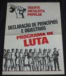 Brochura Frente Socialista Popular Raro