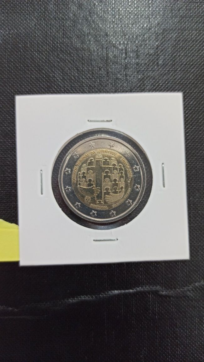 Moedas comemorativas de 2 Euros em Alvéolos