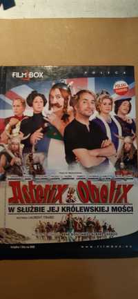 film dvd z książeczka asterix i obelix w służbie jej królewskiej mości