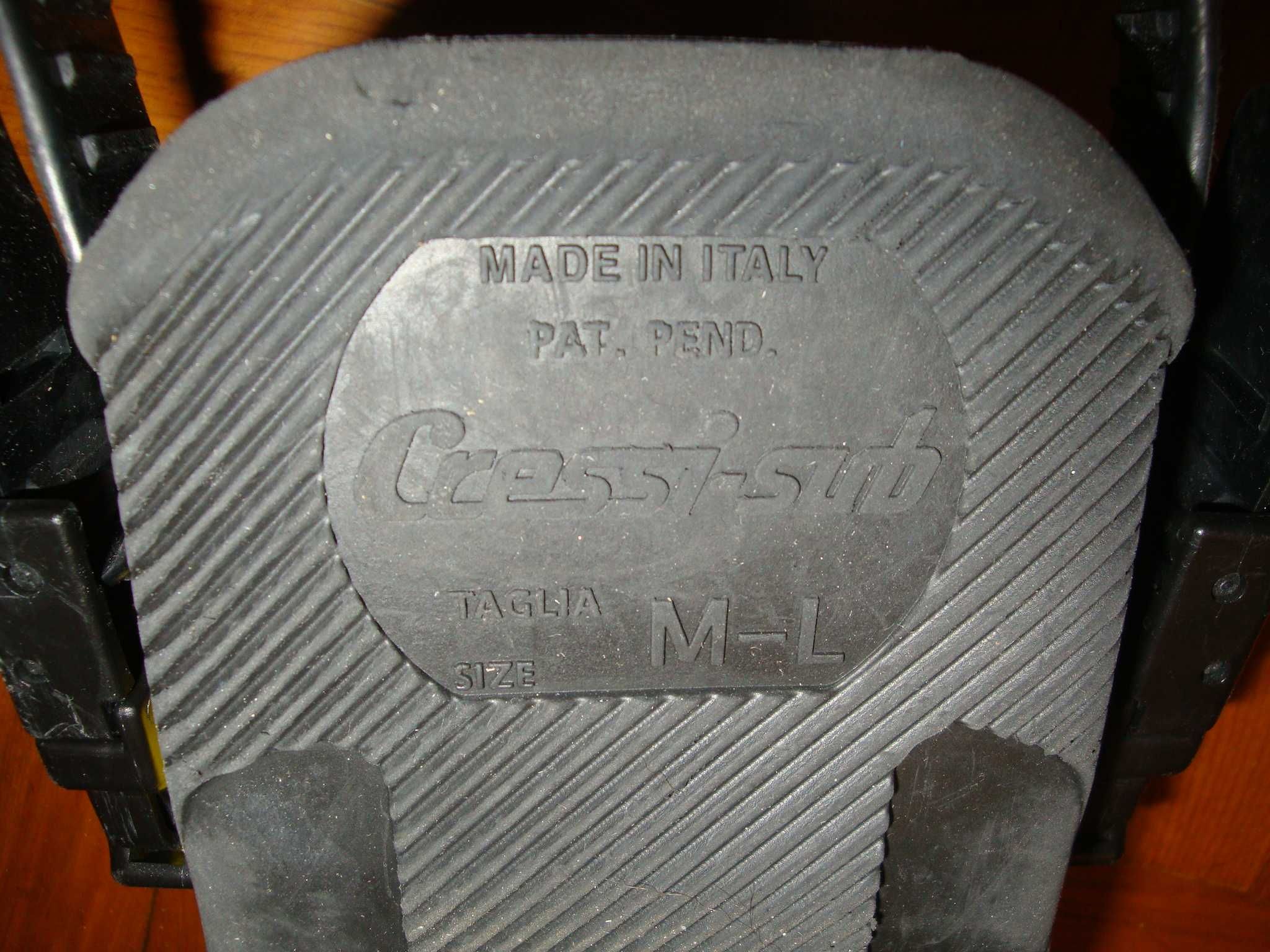 Ласты CRESSI ( Италия ), размер M-L ( 40- 46-регулируется )