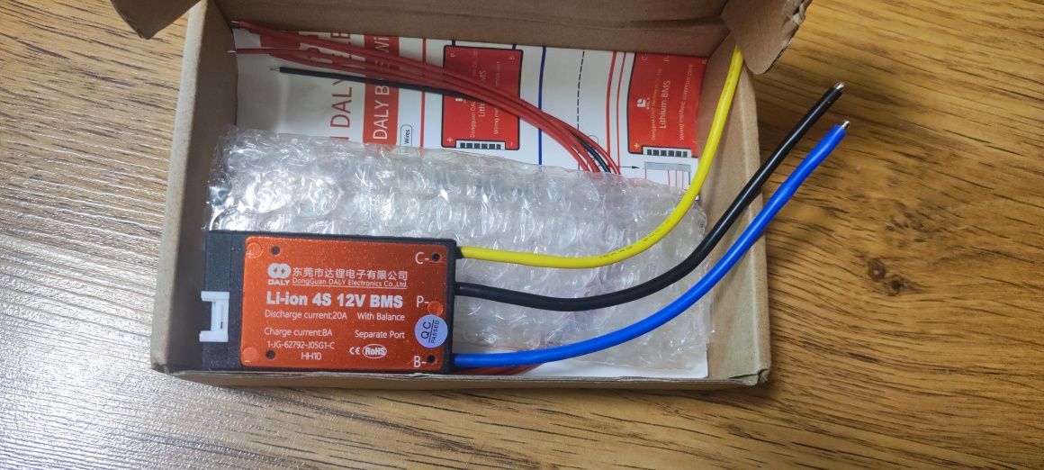 JK BMS B2A8S20P,  Daly bms 4s 20A