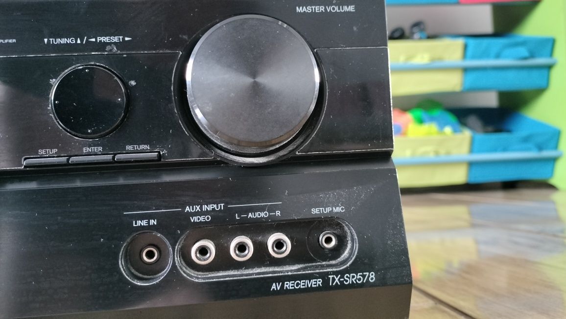 Onkyo tx-sr 578 11kg  av receiver 7.1 450watt