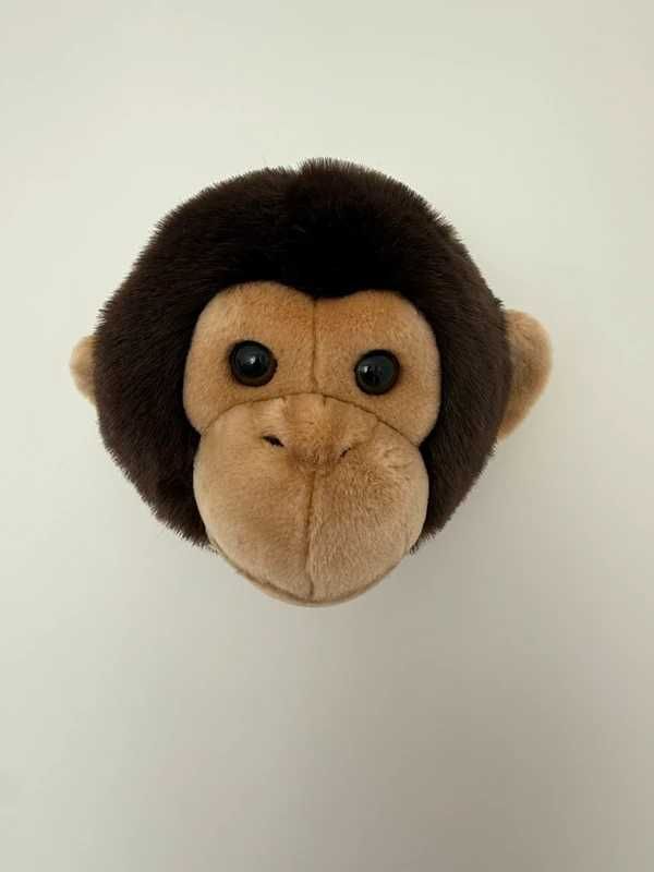 Cabeça de macaco decorativa