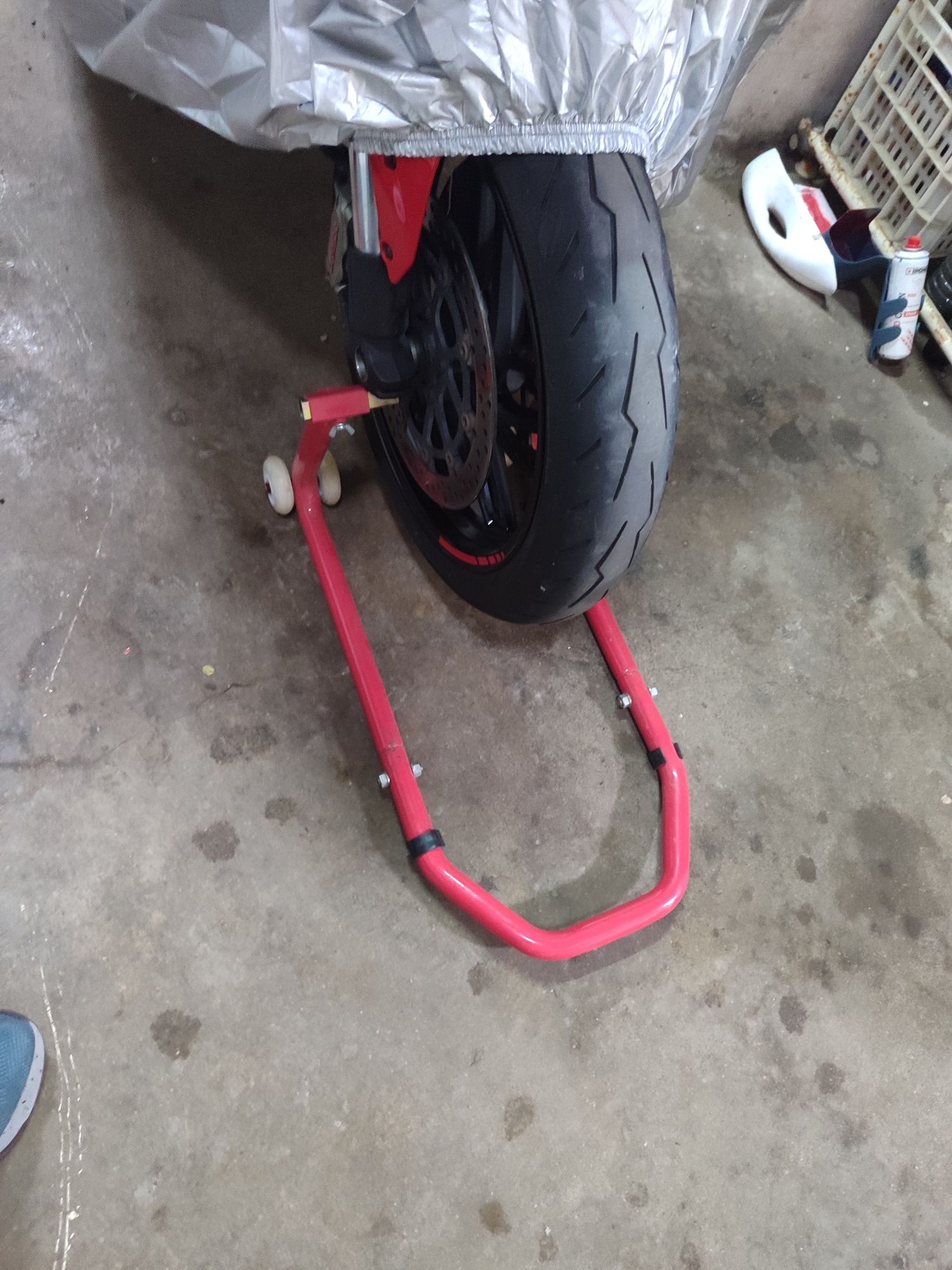 Par de Acessórios para cavalete moto