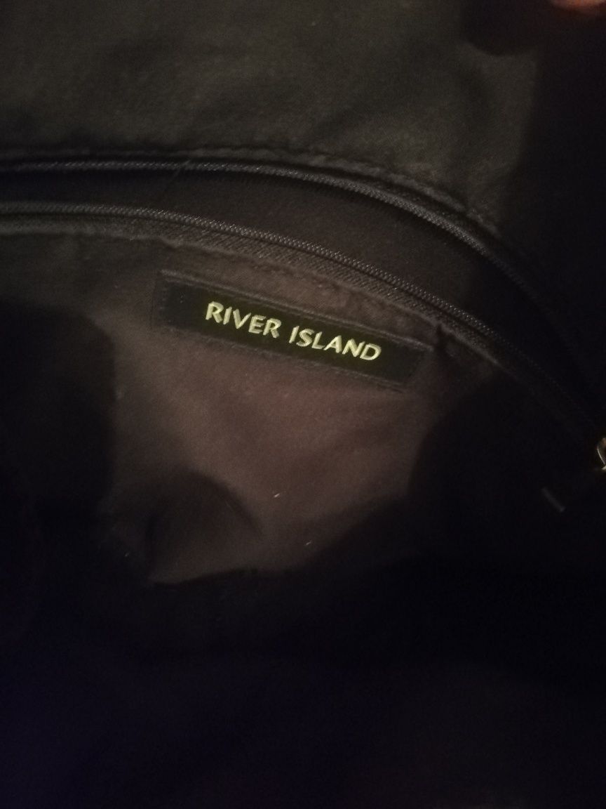 River Island torba na ramię szara