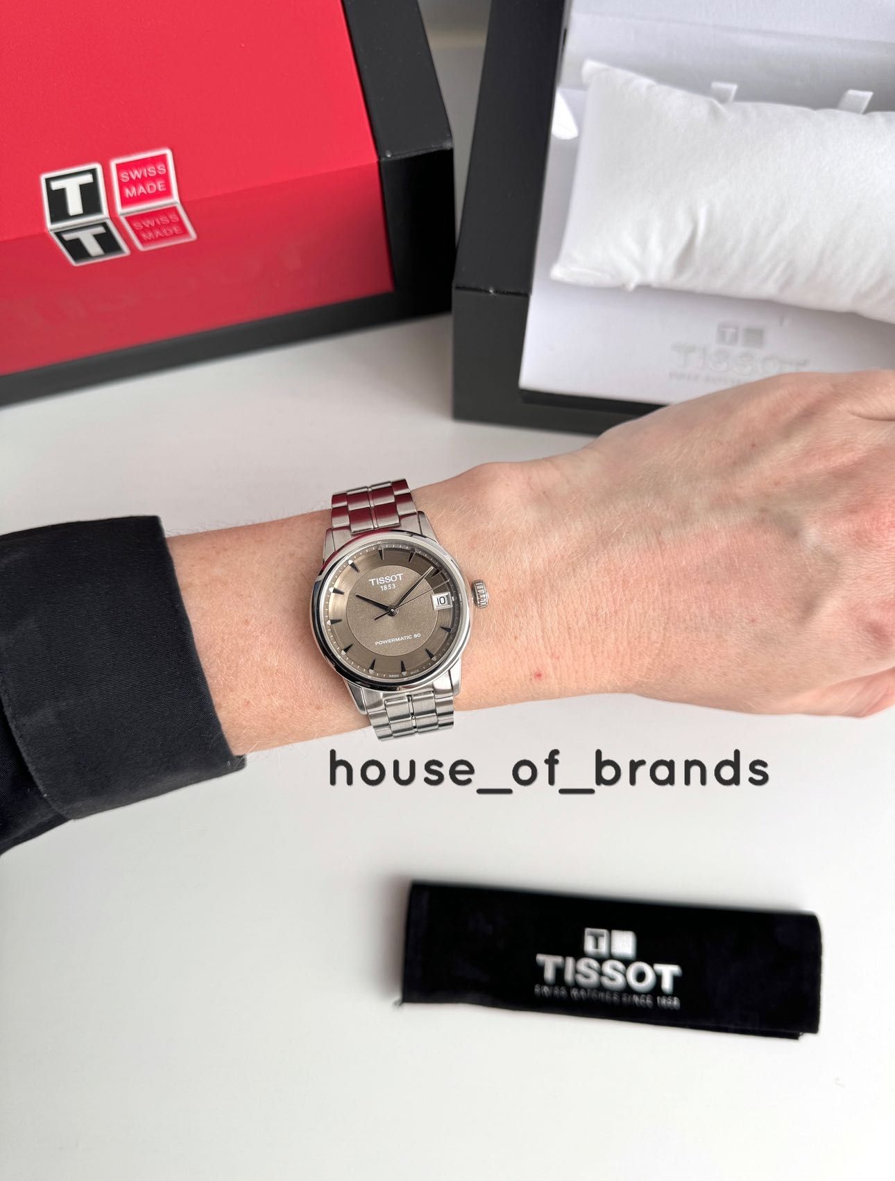 TISSOT Luxury Жіночий швейцарський годинник женские часы механика