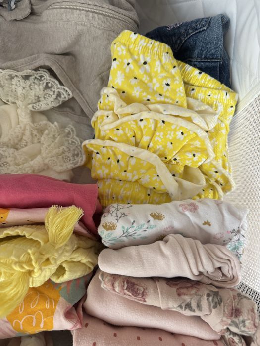 Paczka ciuszków zestaw wyprawka dla noworodka niemowlaka