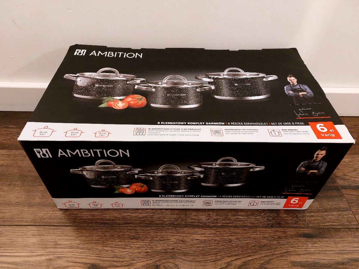Zestaw 3 garnkow Ambition varig