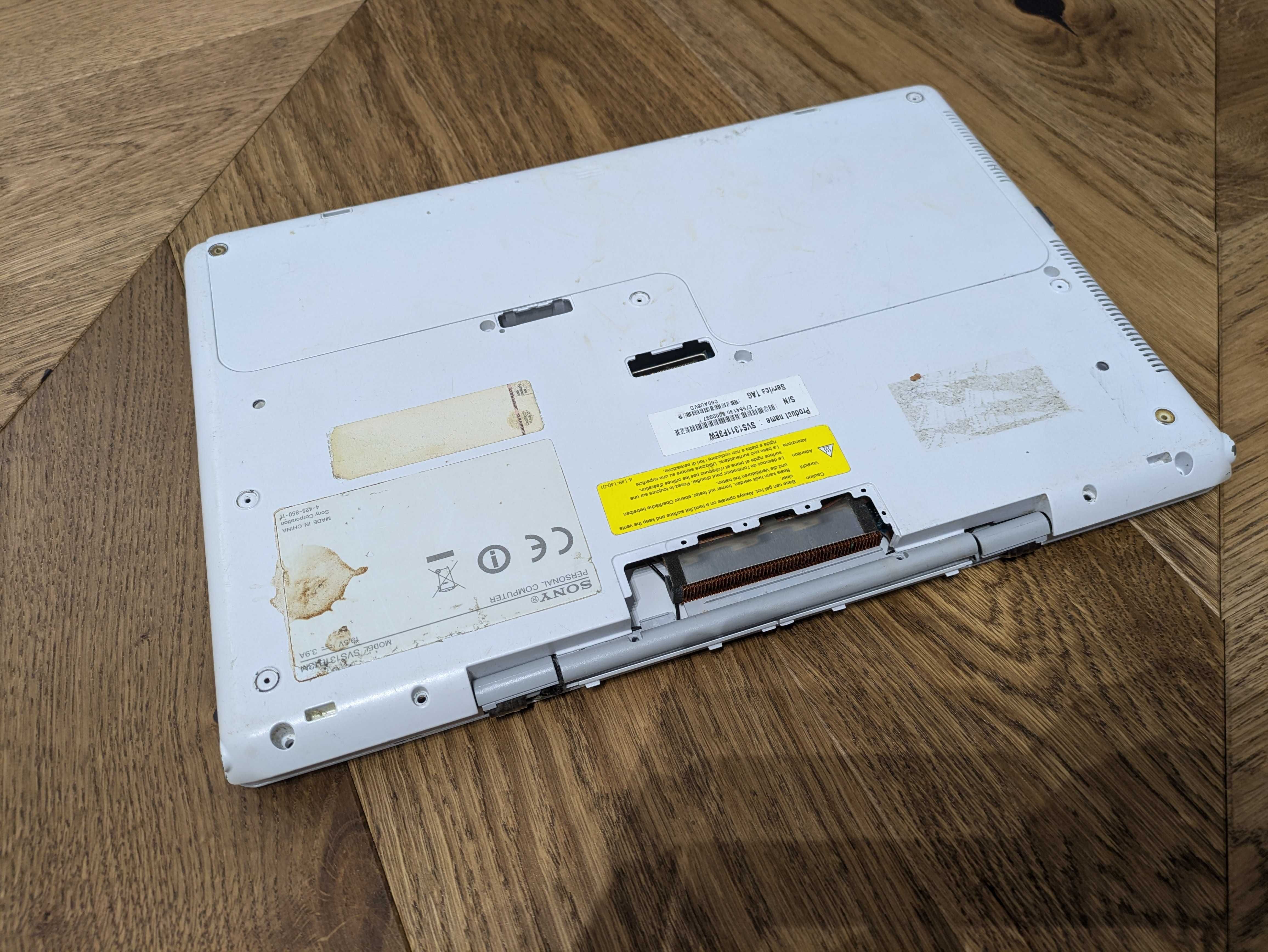 Sony Svs 13 na czesci bialy