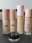 Zestaw kosmetyków podkłady cienie chanel kylie cosmetics bielenda AA
